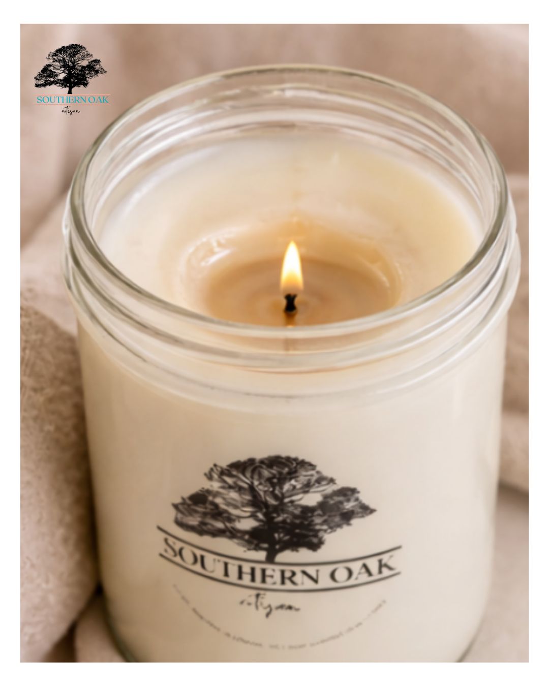 Ever lit a candle and watched it burn straight down the middle? That is called candle tunneling, and it is one of the most common candle frustrations. We shared what causes it and a few easy ways to fix it on the blog. Link in bio! 👆🏼