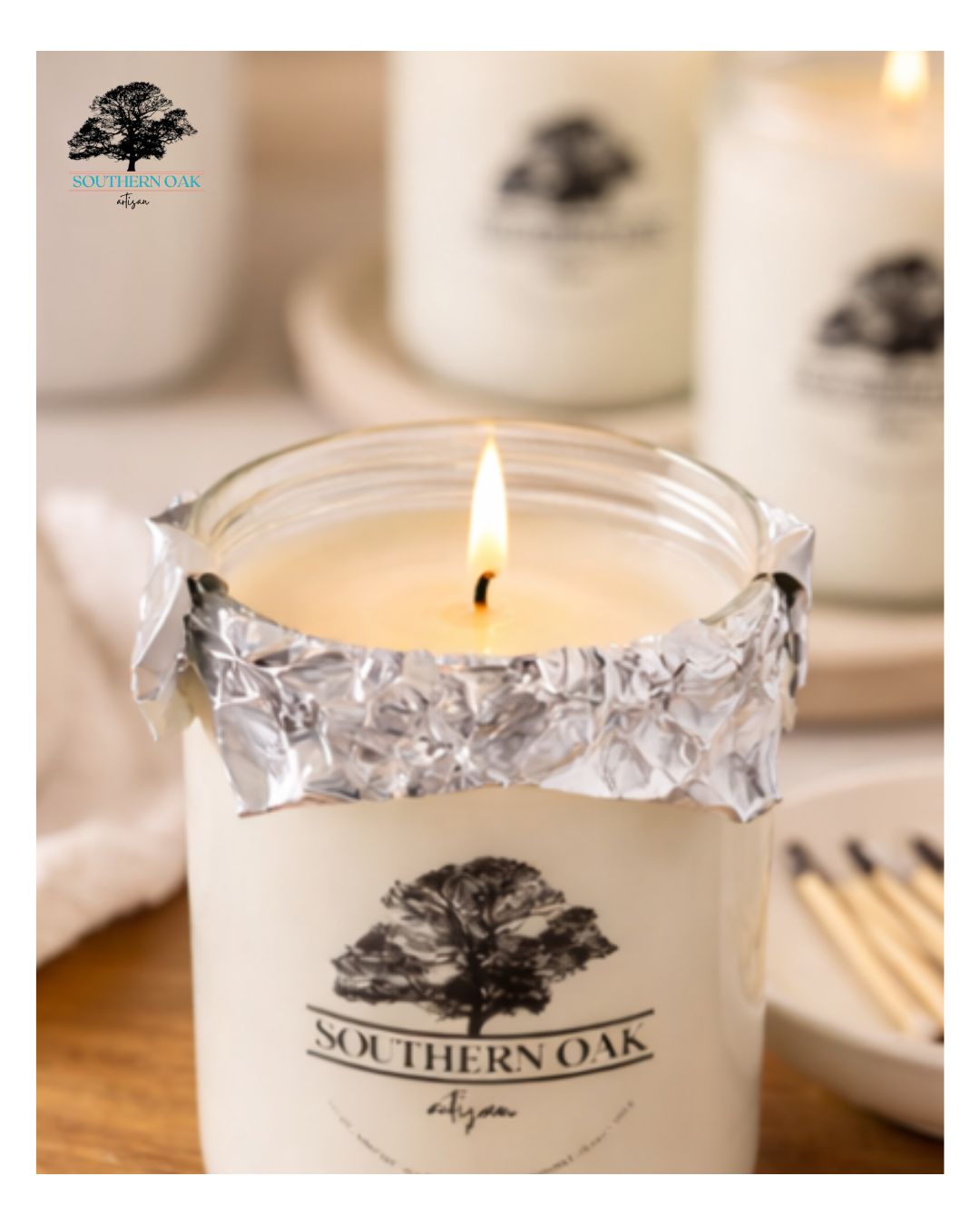 Ever lit a candle and watched it burn straight down the middle? That is called candle tunneling, and it is one of the most common candle frustrations. We shared what causes it and a few easy ways to fix it on the blog. Link in bio! 👆🏼