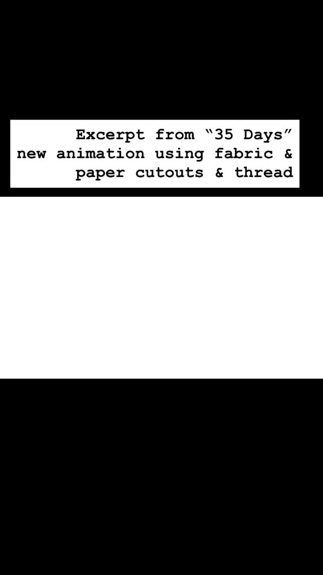 SOUND ON! excerpt from “35 Days,”2025. Experimental stop motion animation, 6:49 min
A lost pet catalyzes a neighborhood during the pandemic lockdown.
Audio is from real voicemails that I received.
#experimentalanimation #stopmotionanimation #lostpet #catvideo #animatedshort #voicemails #framebyframeanimation