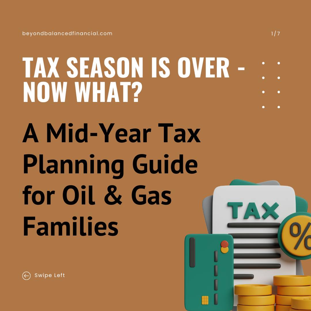 🛢️ Just because tax season is over doesn’t mean your planning should be.
ㅤ
If you’re in the oil & gas industry, your income probably isn’t “one size fits all.” Between bonuses, equity comp, and family life—your financial picture deserves more than a once-a-year review.
ㅤ
That’s where Beyond Balanced comes in.
We help mid-career professionals take control of their taxes before the year ends—so you can:
ㅤ
✅ Maximize your 401(k) and HSA
✅ Make smart moves with Roth vs. Traditional
✅ Strategically plan around high or low income years
✅ Avoid tax surprises (and stress)
ㅤ
Because great financial planning isn’t just about saving money.
It’s about clarity, confidence, and living a life you love—on purpose.
ㅤ
💬 Ready to see where your year is headed? Let’s plan ahead—together.
ㅤ
#BeyondBalanced #TaxPlanning #OilAndGasProfessionals #WestTexasFinance #MidCareerMoney #FinancialConfidence #WomenInFinance #StrategicPlanning #RothIRA #HSAPlanning #EarlyRetirementGoals #BuildWealthWithConfidence #FaithAndFinance #FinancialPlannerMidlandTX