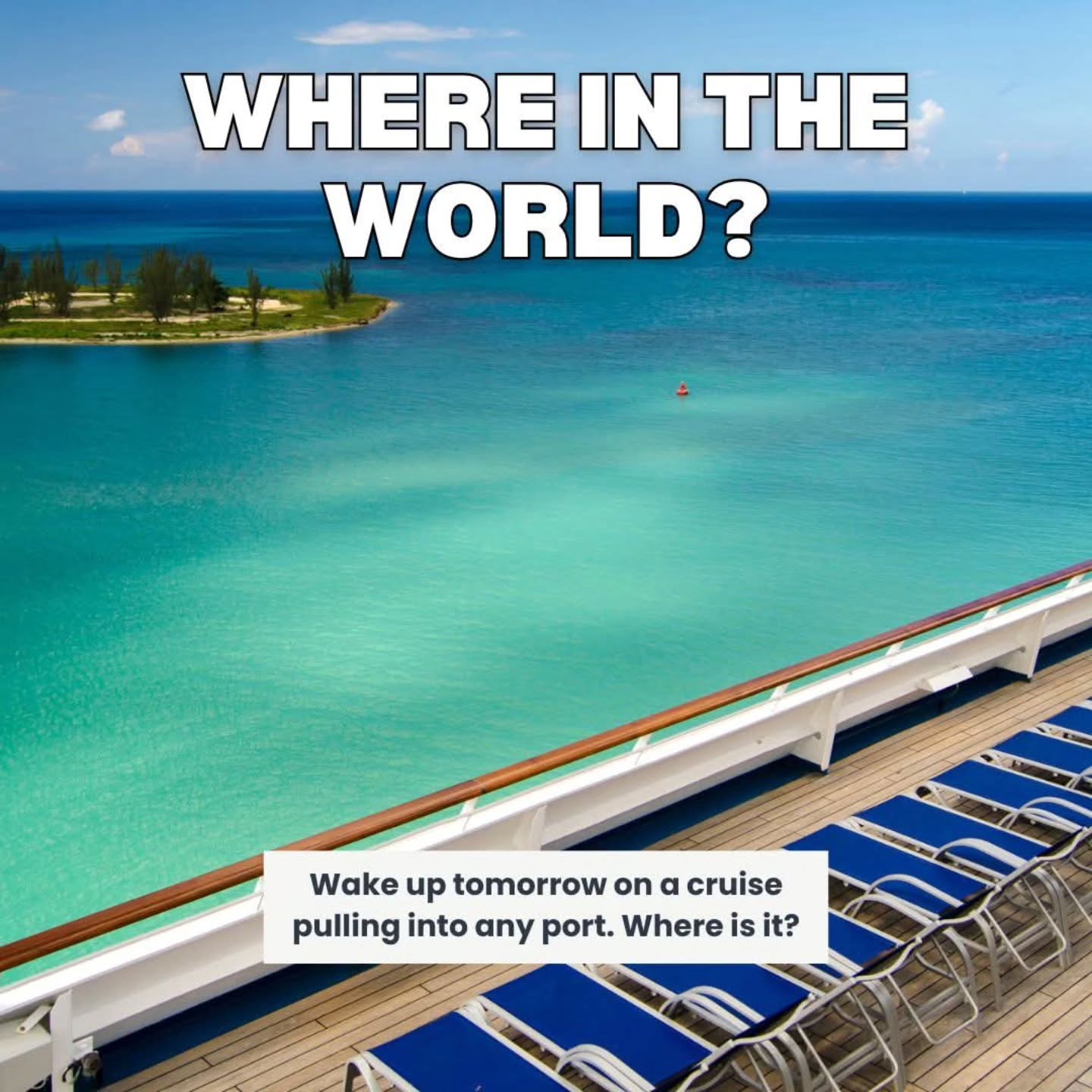 If you could wake up tomorrow on a cruise ship pulling into any port in the world, which one would it be, and what would your plans be for the day?#travelplans #thetripwishlist #whereto #cruising If you could wake up tomorrow on a cruise ship pulling into any port in the world, which one would it be, and what would your plans be for the day?#travelplans #thetripwishlist #whereto #cruising