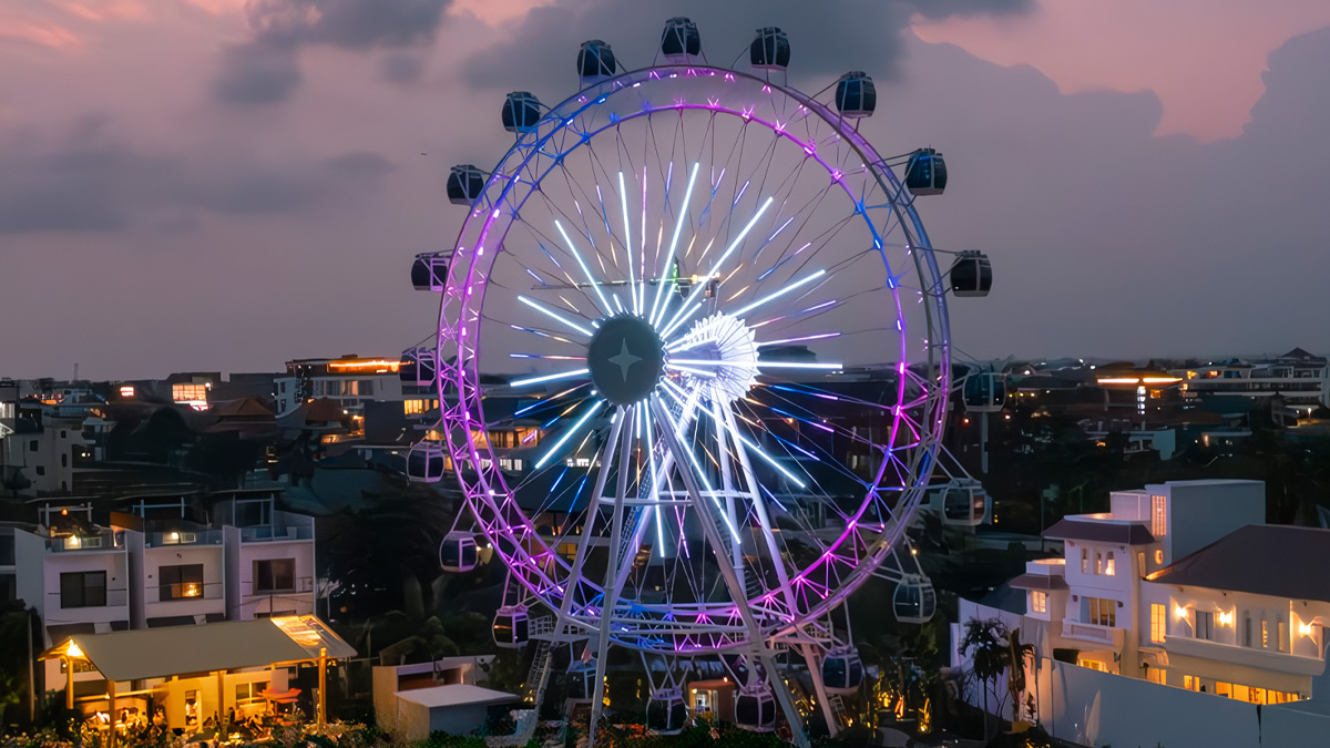 The Wheel Bali has officially moved to its standard pricing, but here’s some good news: every ticket now includes not one, but TWO full rotations! 🎡✨ That means more time to soak in the breathtaking 360° views of Canggu from 42.5 meters above ground—perfect for sunset chasers and panorama lovers. But wait, it gets even better for our Hey Bali readers! 🎁 👉 Show this post at the ticket counter OR say “HEY BALI KARMA” and you’ll unlock an exclusive bonus: Get 2 full spins for the price of 1!
Pay only IDR 120,000 (instead of IDR 165,000) and enjoy double the ride. That’s a sweet IDR 45,000 saved—more coffee money for later! ☕️ Perfect for couples, families, or solo adventurers looking to elevate their Bali trip—literally. 📸 📌 Official prices (incl. 2 rotations):
• Adult: IDR 165,000
• Child (3–12): IDR 80,000
• Special discounts for KTP Bali & KITAS holders 📍 The Wheel Bali, Canggu
📅 Effective 8 January 2026 Got questions or trouble redeeming? WhatsApp Hey Bali: +62 811-2814-07 ➡️ https://heybali.info/news/the-wheel-bali-updates-ticket-prices-in-canggu-plus-a-special-ride-bonus-for-hey-bali-readers/ #TheWheelBali #BaliAttraction #CangguBali #BaliTravel #BaliTourism #ThingsToDoInBali #BaliViews #BaliSunset #BaliExperience #WheelBali #BaliOnABudget #BaliTips #BaliDiscount #HeyBaliKarma #HeyBaliNews #BaliExpat #VisitBali #BaliGuide #TravelIndonesia #SkyViewBali The Wheel Bali has officially moved to its standard pricing, but here’s some good news: every ticket now includes not one, but TWO full rotations! 🎡✨ That means more time to soak in the breathtaking 360° views of Canggu from 42.5 meters above ground—perfect for sunset chasers and panorama lovers. But wait, it gets even better for our Hey Bali readers! 🎁 👉 Show this post at the ticket counter OR say “HEY BALI KARMA” and you’ll unlock an exclusive bonus: Get 2 full spins for the price of 1!
Pay only IDR 120,000 (instead of IDR 165,000) and enjoy double the ride. That’s a sweet IDR 45,000 saved—more coffee money for later! ☕️ Perfect for couples, families, or solo adventurers looking to elevate their Bali trip—literally. 📸 📌 Official prices (incl. 2 rotations):
• Adult: IDR 165,000
• Child (3–12): IDR 80,000
• Special discounts for KTP Bali & KITAS holders 📍 The Wheel Bali, Canggu
📅 Effective 8 January 2026 Got questions or trouble redeeming? WhatsApp Hey Bali: +62 811-2814-07 ➡️ https://heybali.info/news/the-wheel-bali-updates-ticket-prices-in-canggu-plus-a-special-ride-bonus-for-hey-bali-readers/ #TheWheelBali #BaliAttraction #CangguBali #BaliTravel #BaliTourism #ThingsToDoInBali #BaliViews #BaliSunset #BaliExperience #WheelBali #BaliOnABudget #BaliTips #BaliDiscount #HeyBaliKarma #HeyBaliNews #BaliExpat #VisitBali #BaliGuide #TravelIndonesia #SkyViewBali