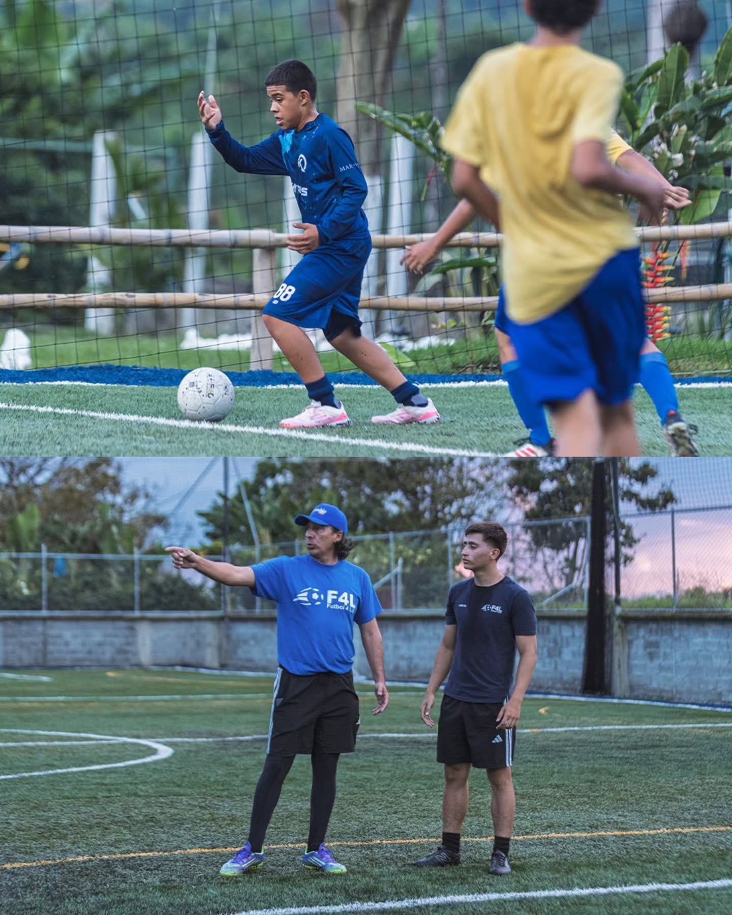 ¡El futuro del fútbol se construye en cada entrenamiento!
Ver la entrega, las sonrisas y el talento de nuestros niños nos llena de orgullo.
Aquí no solo forman su técnica, también su carácter y liderazgo.
Regístrate hoy y asegura su lugar.
📲 Inscríbete aquí: 318 376 56 38