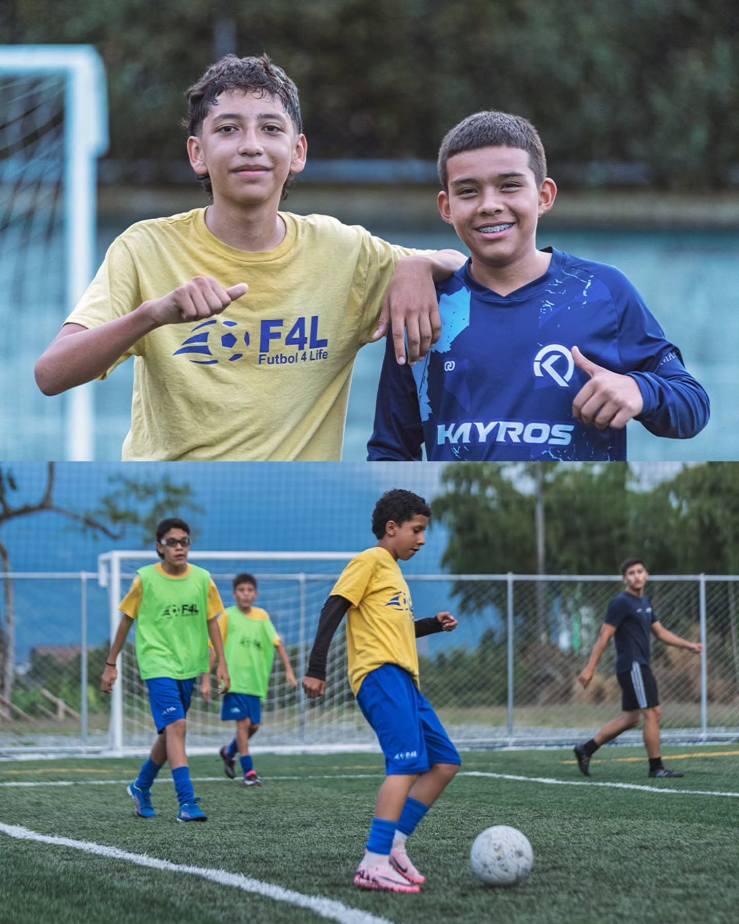 ¡El futuro del fútbol se construye en cada entrenamiento!
Ver la entrega, las sonrisas y el talento de nuestros niños nos llena de orgullo.
Aquí no solo forman su técnica, también su carácter y liderazgo.
Regístrate hoy y asegura su lugar.
📲 Inscríbete aquí: 318 376 56 38