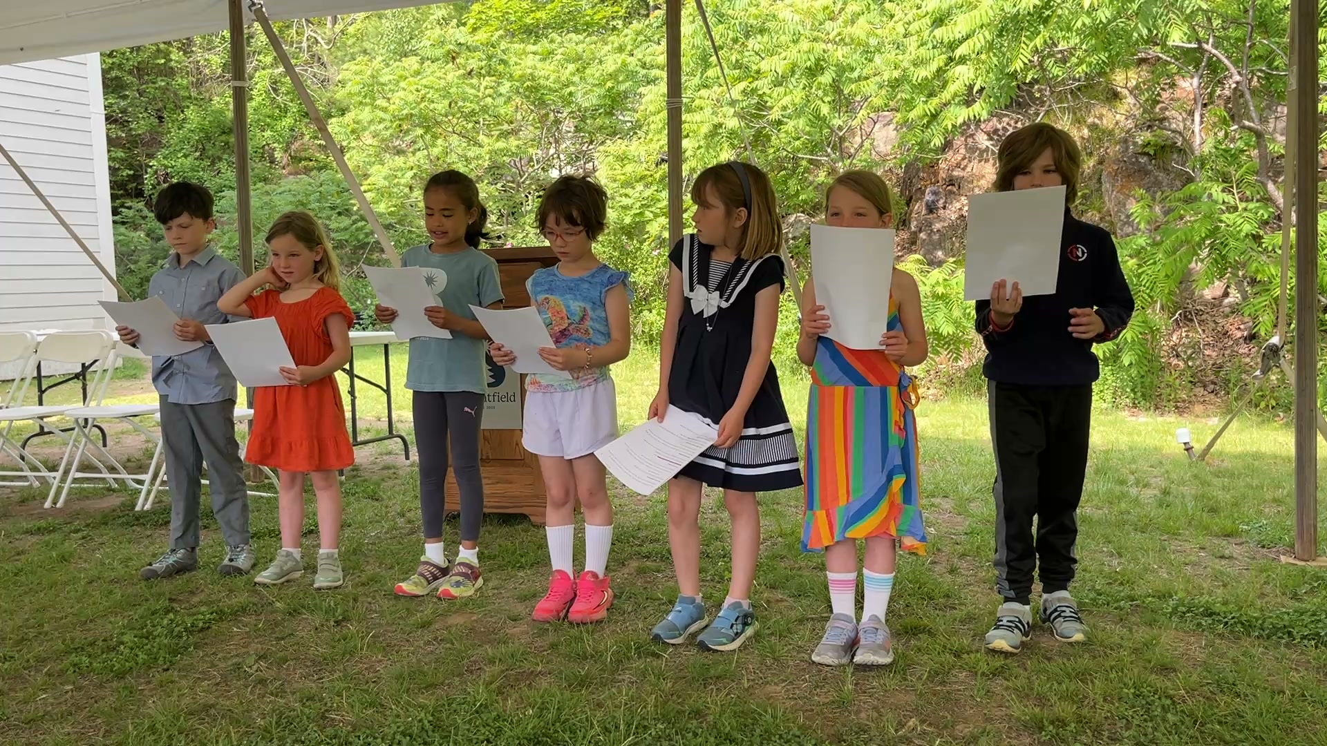 What is learning like in kindergarten and in our 1st/2nd-grade class at Brightfield? Listen to our 1st- and 2nd-graders' poem from our end-of-year celebration to find out!
We are still accepting applications for limited spots in kindergarten and 2nd-grade for next school year!