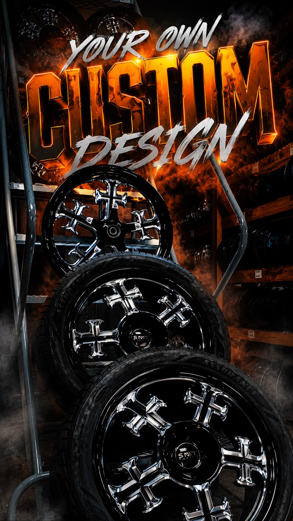 Some builds deserve more than an off-the-shelf wheel.This customer came to us with their own vision, and we turned it into a one-of-a-kind set of trike wheels with perfectly matching trailer wheels. Designed specifically for their build, machined in-house, and finished to the same standards as every wheel that leaves our shop.Want something no one else has? We offer fully custom wheel designs for riders looking to create something truly unique. Custom designs require additional design and programming, but if you can dream it, there’s a good chance we can build it.Ready to create your own one-off set? Send us a message and let’s make it happen.🇺🇸 Proudly machined in the USA.#SMTWheels #CustomWheels #OneOff #TrikeLife #CustomTrike
