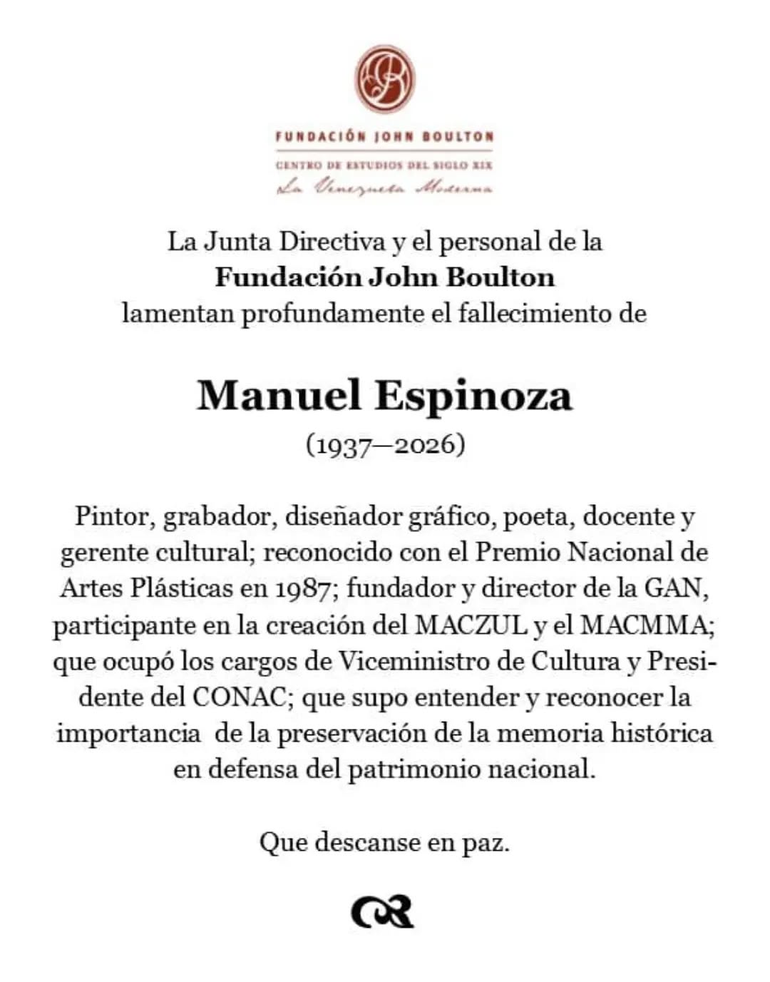 Lamentamos profundamente el fa… Lamentamos profundamente el fa…