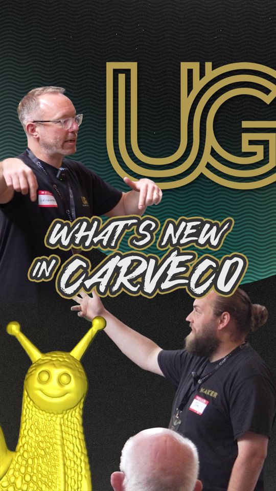 Couldn't make it to Atlanta? We've got you covered. 👊
The full "What's New" presentation from the 2026 Carveco User Group is now on YouTube. That's every new feature, a sneak peek at what's in development, and the roadmap for what's coming next, all recorded live.
Watch it now on our YouTube channel (link in bio).